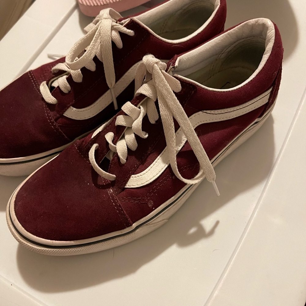 Red and White Sneakers VANS - Picture 2 of 6